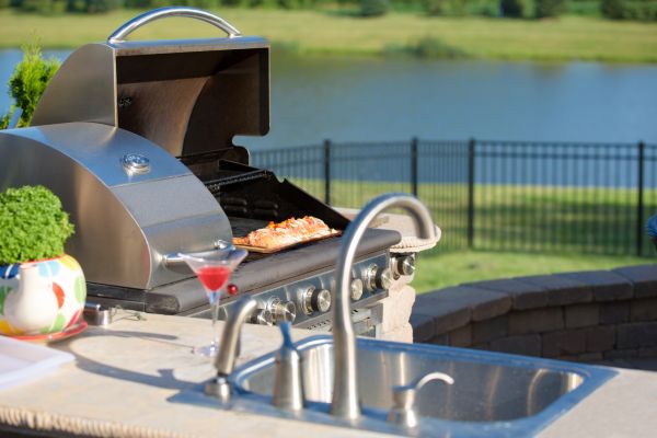 Cost of Outdoor Kitchen Plumbing in Sugar Land