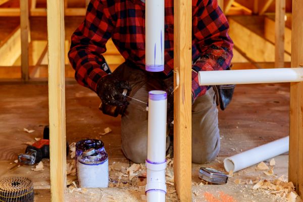 PVC Piping Installation in Sugar Land
