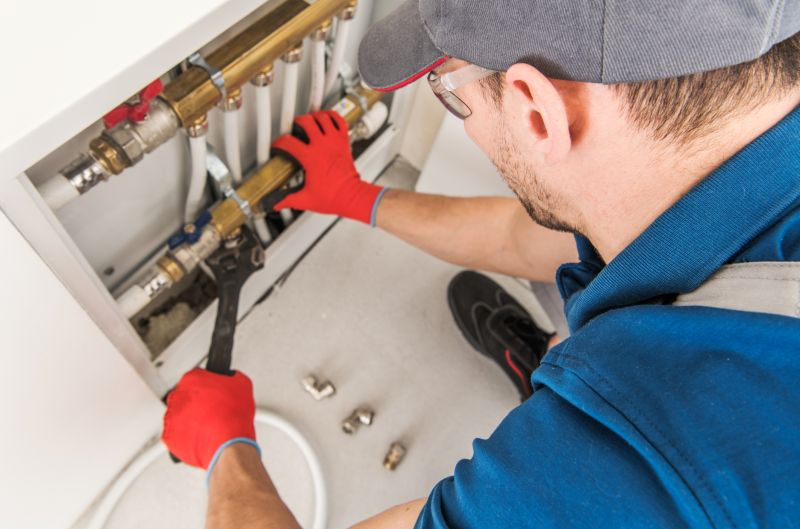 Licensed Plumber at Work